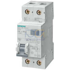 RCBO, Icn: 4.5 kA, 1-pole+N, type AC, 300 mA, C char, In: 16 A, Un AC: 230