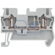 Through-type terminals with spring-loaded connection, Cross section: 0.08-2.5 mm2, Width: 5.2mm, Col