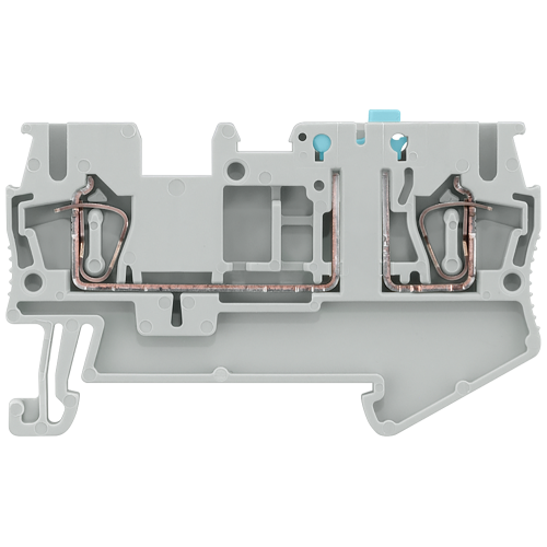 Instrument isolating terminal with spring-loaded connection, Cross section: 0.08-2.5 mm2, Width: 5.2