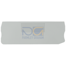 cover for through-type terminal with spring-loaded connection, Cross-section: 6 mm2, Width: 2.2mm, C