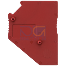 Spacer plate for test plug for skipping single terminals