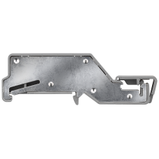 Support bracket, for mounting on DIN rail, for 10x 3 mm busbars