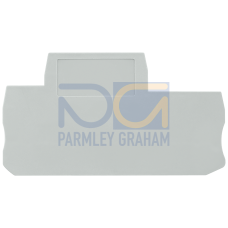 Cover for two-tier terminals with plug-in connection, width: 2.2 mm, length 71.5 mm