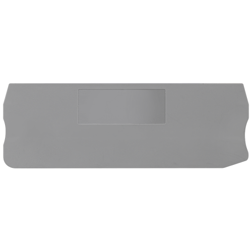 Cover for isolating blade terminals with spring-loaded connection, 4 terminals