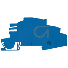 INSTA terminal support bracket for 6 mm2, width 2 mm blue