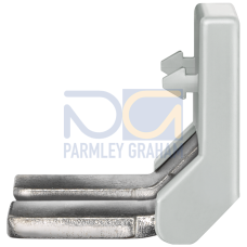 Comb, 2-pole, fully insulated, fitted in the clamping sleeve