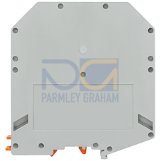 High-current terminal with screw terminal, Cross-section: 50-150 mm2, Width: 31mm, Color: gray