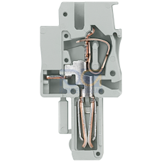 Plug-in coupling center element, can be bridged, can be assembled by the user