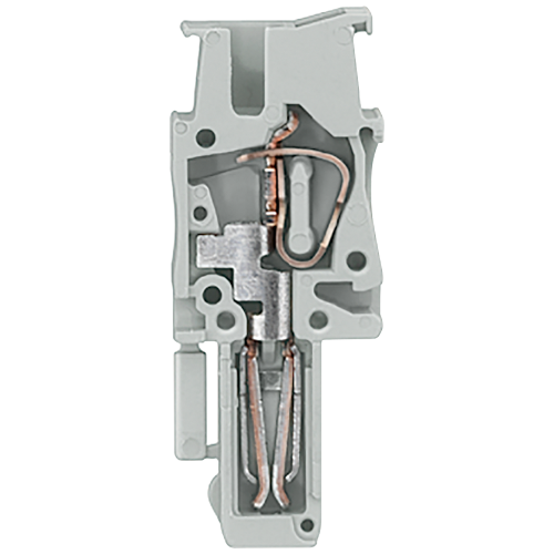 Plug-in coupling center element can be assembled by the user, with spring-loaded connection Cross-se