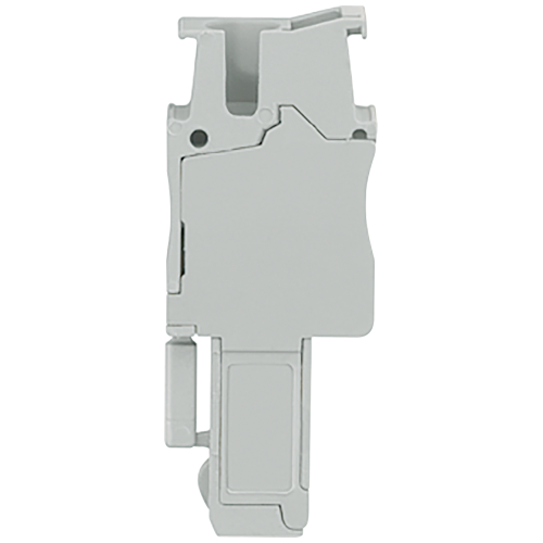 Plug-in coupling right element can be assembled by the user, with spring-loaded connection Cross-section: 0.08-2.5 mm2, Width: 5.2mm, Color: blue