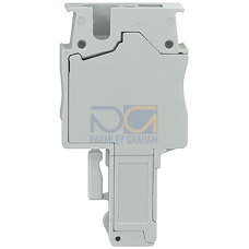 Plug-in coupling right element, can be assembled by the user, with spring-loaded connection