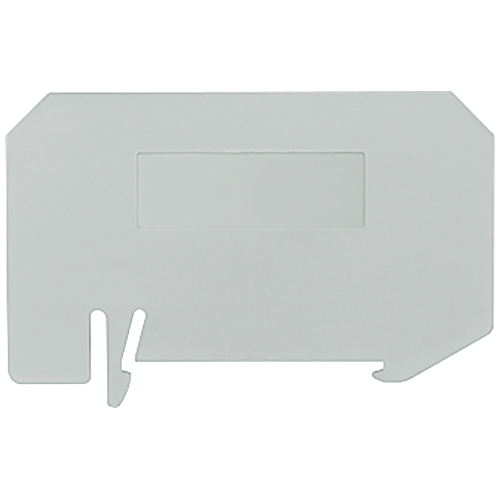 Compartment partition, for visual and electrical separation