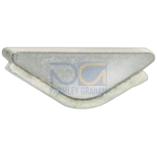 Insertion profile, for 50 mm2 terminals, evens out the prismatic sleeve base