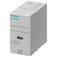 Plug-in part type 1 L-N Requirement class B, UC 350V 1-pole for combi-arrester 5SD744