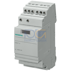 Type 3 surge arrester Requirement class D Rated voltage UN 230 V UC 253V AC, 4-pole for 3-phase powe