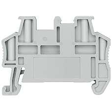 quick-fit end retainer, can be equipped with labels 5/6 width: 5.15mm, color: gray