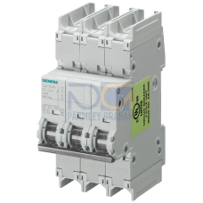 Miniature circuit breaker 240 V 14 kA, 3-pole, C, 4 A, D = 70 mm, in accordance with UL 489