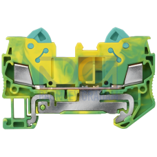 PE terminal with quick-connect technology, cross-section: 0.5-2.5 mm2, width: 6.2 mm