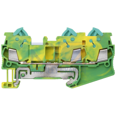 PE terminal with quick-connect technology, 3 terminals