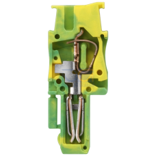 Plug-in coupling left element, can be assembled by the user, with spring-loaded connection
