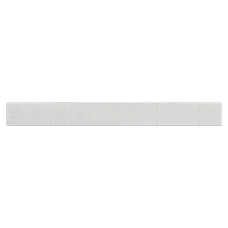 Labeling plate, front, horizontal und vertical, Terminal width: 10.2 mm, H: 10.5 mm, white