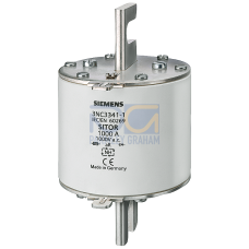 SITOR fuse link, with slotted blade contacts, NH3, In: 710 A, aR