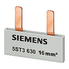 Pin busbar, 16 mm&sup2; connection: 6 x (1-phase+AS/FC) safe to touch