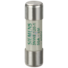 SENTRON, cylindrical fuse link, 14x51 mm, 10 A, aM, Un AC: 500 V