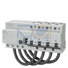 RCBO, 10 kA, 4P, type AC, 30 mA, B char., In: 125 A, Un AC: 400 V