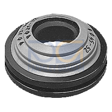 Rubber cable entry for cable entries