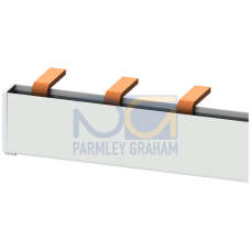 Single-phase busbar 12 MW 32 A for terminals with 6 mm2 (for 5TE8 1+2, 5TE4 8, 5TE5 8, 5TE7 1+2+3, 5