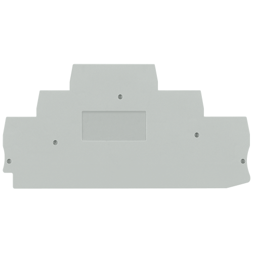 cover three-tier terminal; gray; Width 5.2 mm
