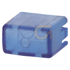 Set of caps for pushbutton 5TE48 set with 5x each blue/transparent