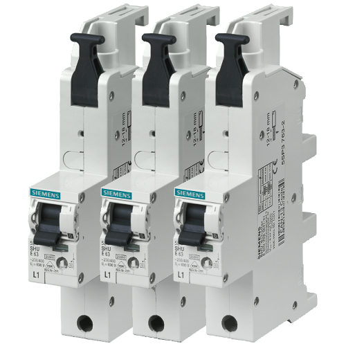 Main miniature circuit breaker (SHU), 1-pole, E 35 A, 230/400 V