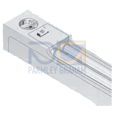 Control cabinet lamp with fluorescent tube