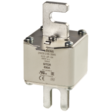 SITOR fuse link, with slotted blade contacts, NH1, In: 100 A, aR