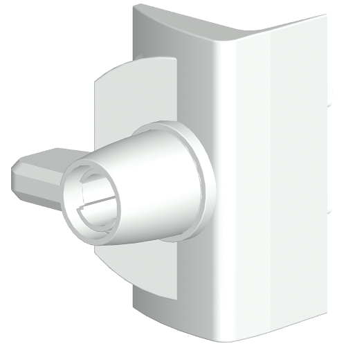 SIVACON S4, Compartment door handle, can be locked, simultaneous locking, including key