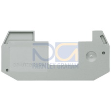 Spacer plate 2.5 mm, compensation for tier offsets, color gray