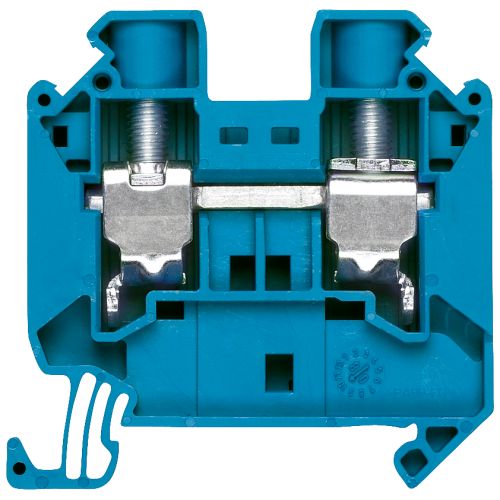 Through-type terminal with screw connection, terminal size 16.0 mm2 terminal width 12.0 mm