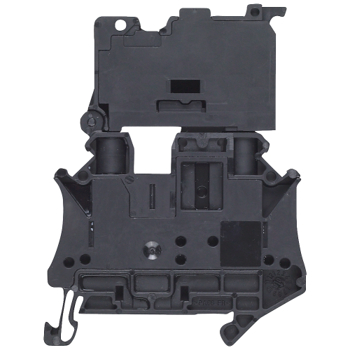 Fuse terminal with screw terminal Terminal size 4.0 mm2 Terminal width 6.2 mm Color black fuse 5x 20