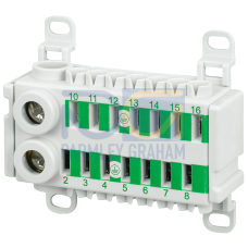 ALPHA PE TERMINAL 16-POLE