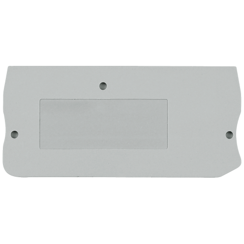 Cover for isolating terminals, cross-section 2.5 mm2, width 5.2 mm, color gray