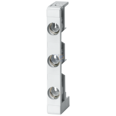 NEOZED, fuse base, D02, 3-pole, 63 A, Un AC: 400 V, Un DC: 250 V, for Busbar system 8US 60 mm