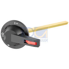 Rotary operating mechanism 400 mm black