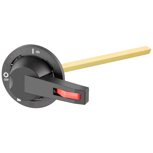 Rotary operating mechanism 400 mm black