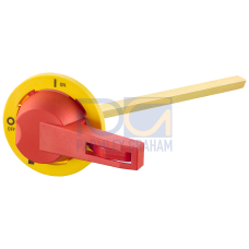 Rotary operating mechanism 400 mm red