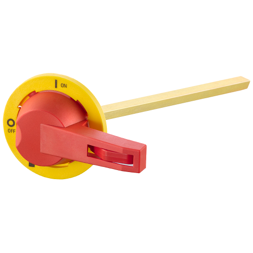 Rotary operating mechanism 400 mm red