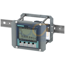 SENTRON 7KM PAC4200 power monitoring device, front mounting, 500/289 V, 5 A, 22-65 V DC, Modbus TCP, incl. DIN-rail adapter