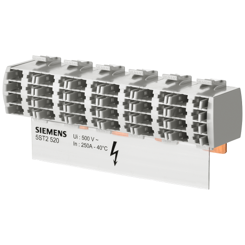 Connecting cable with connector 10 mm2, 220 mm long Insulation blue