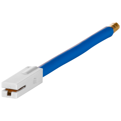 Connecting cable with connector 10 mm2, 120 mm long Insulation blue